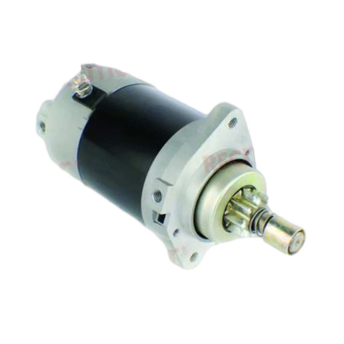 Image of a starter motor on a white background.