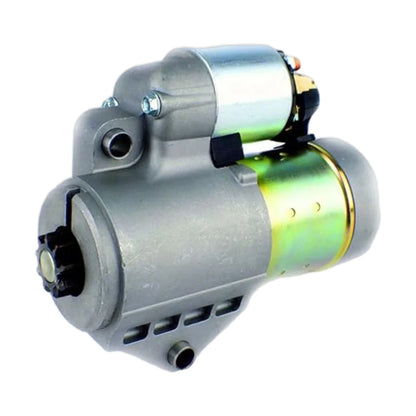 Image of a starter motor on a white background.