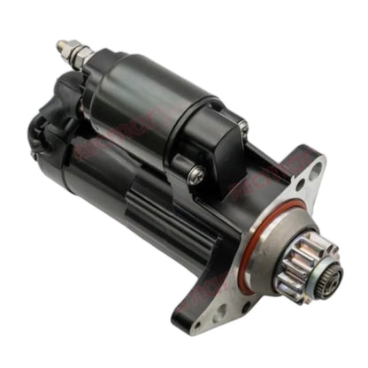Image of a starter motor on a white background.