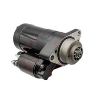 Image of a starter motor on a white background.