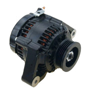 Image of an alternator on a white background.