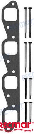 KIT DE MONTAJE DEL COLECTOR DE ESCAPE | REC33765 | GM BIG BLOCK | RECMAR