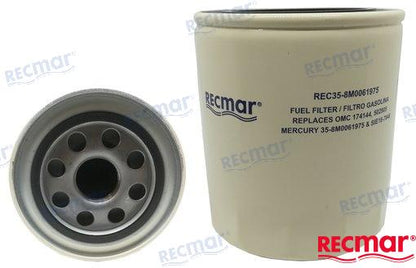 FILTRO DE COMBUSTIBLE CRUSADER | OEM 35-8M0061975 | RECMAR