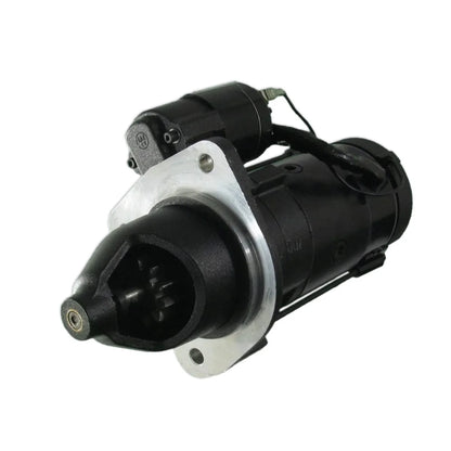 Image of a starter motor on a white background.