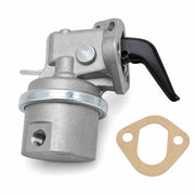 REC3582310 Recmar diesel fuel lift pump for Volvo Penta engines with mounting gasket and black priming lever