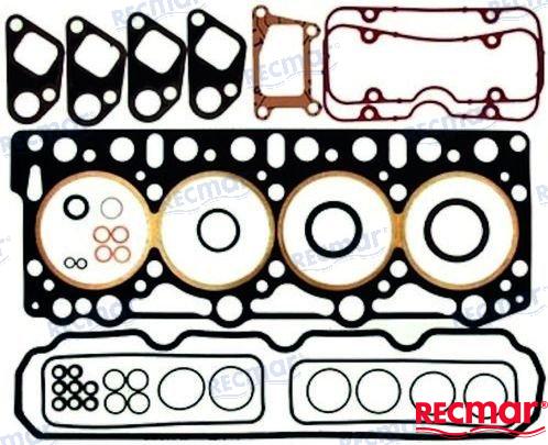 JUEGO DE JUNTAS DE DESCARBOTAJE VOLVO PENTA | OEM 3582435 | JUNTAS DE DESCABROTAJE | RECMAR