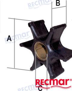 IMPULSOR CUMMINS/VOLVO PENTA 3841697 Y JABSCO 920-0001 | OEM 3841697 | RECMAR