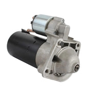 Image of a starter motor on a white background.