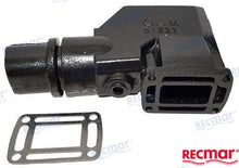 Codo Volvo Penta, puerto EFI | OEM 3855271 | Ford 5.0/5.8L y EFI, motor 302/351 CID V8 (1991+) | RECMAR