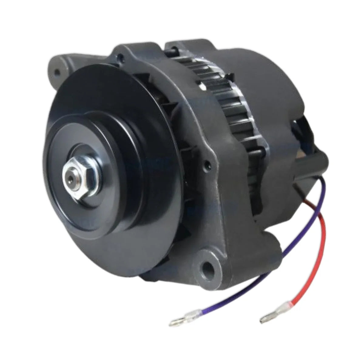Image of an alternator on a white background.