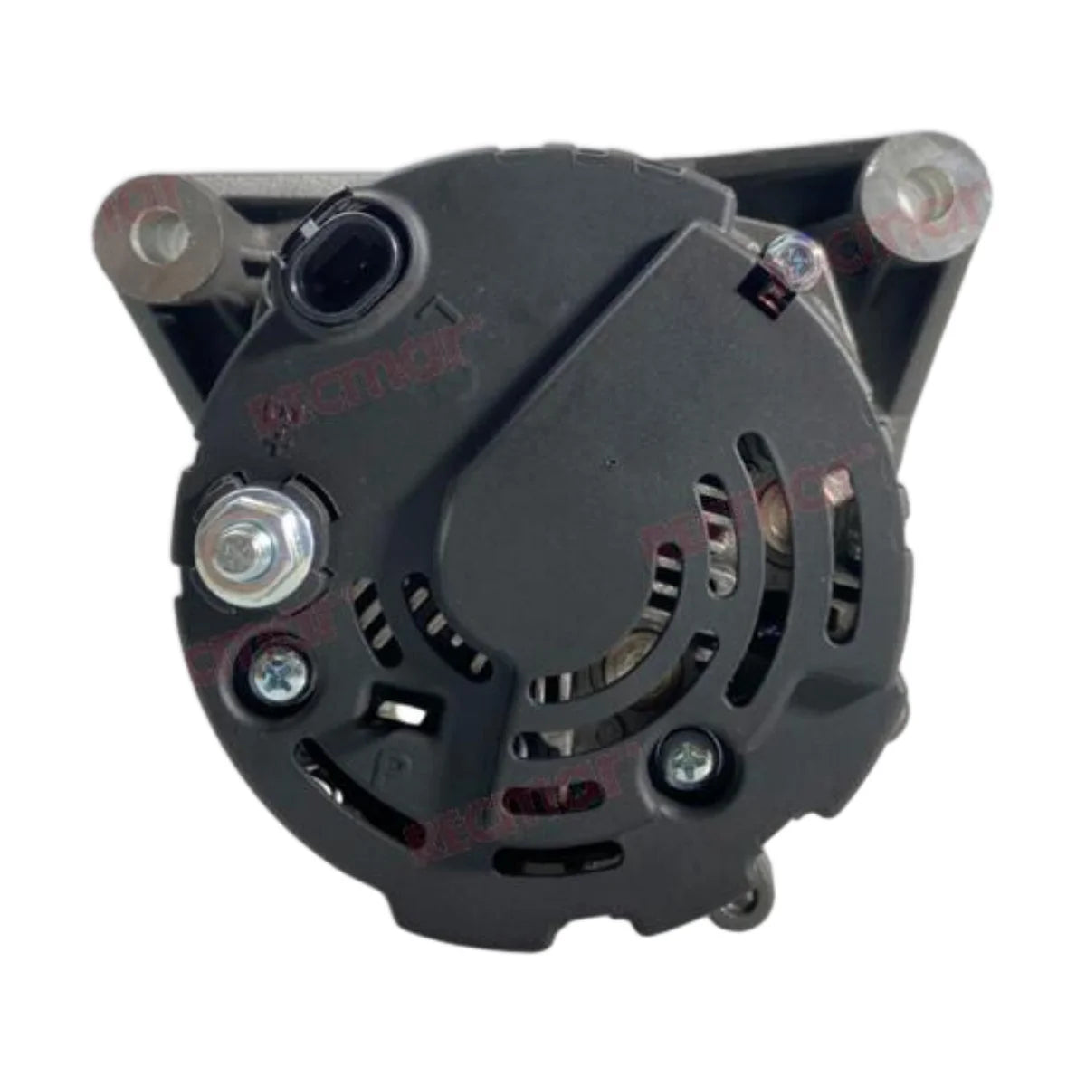 Image of an alternator on a white background.