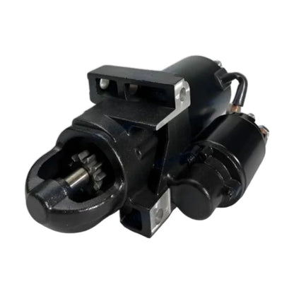 Image of a starter motor on a white background.