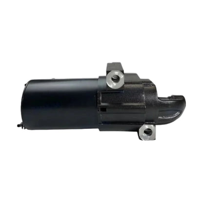 Image of a starter motor on a white background.
