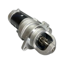 Image of a starter motor on a white background.