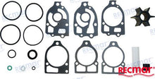 KIT COMPLETO DE BOMBA DE AGUA MERCRUISER | OEM 47-89984Q5 | MC-1 Y ALPHA-ONE | RECMAR