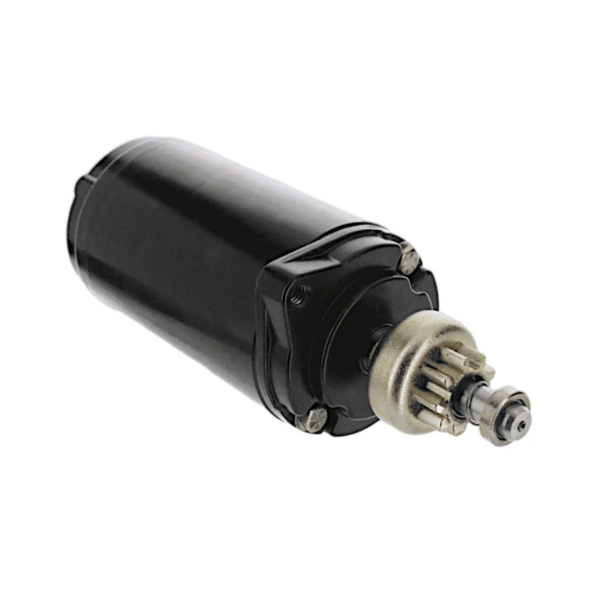 Image of a starter motor on a white background.