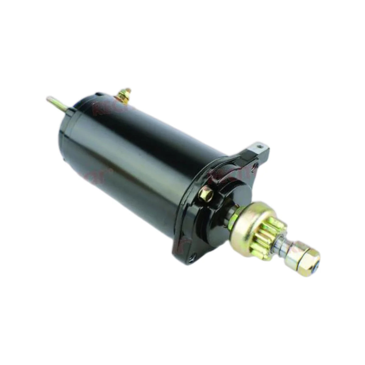 Image of a starter motor on a white background.