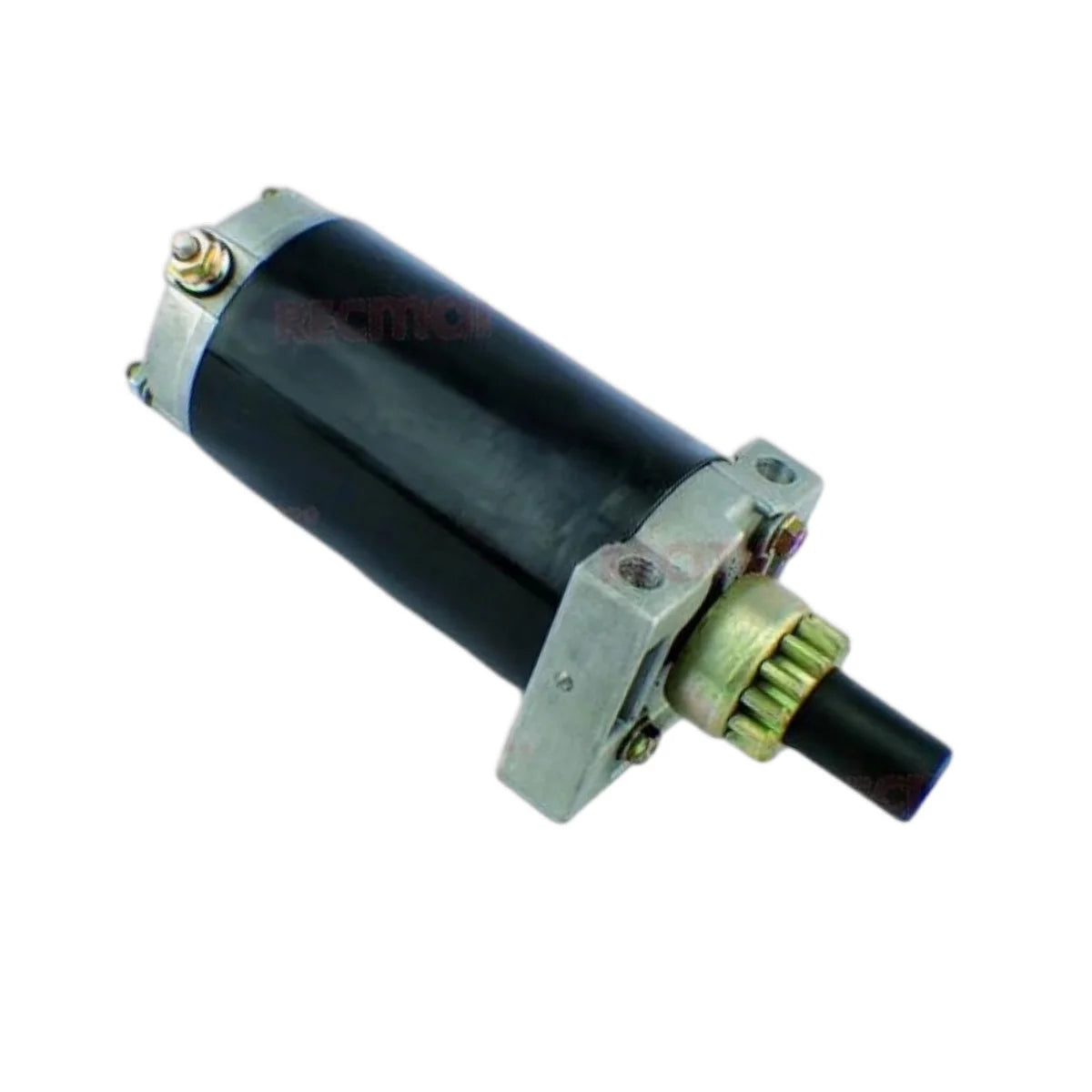 Image of a starter motor on a white background.
