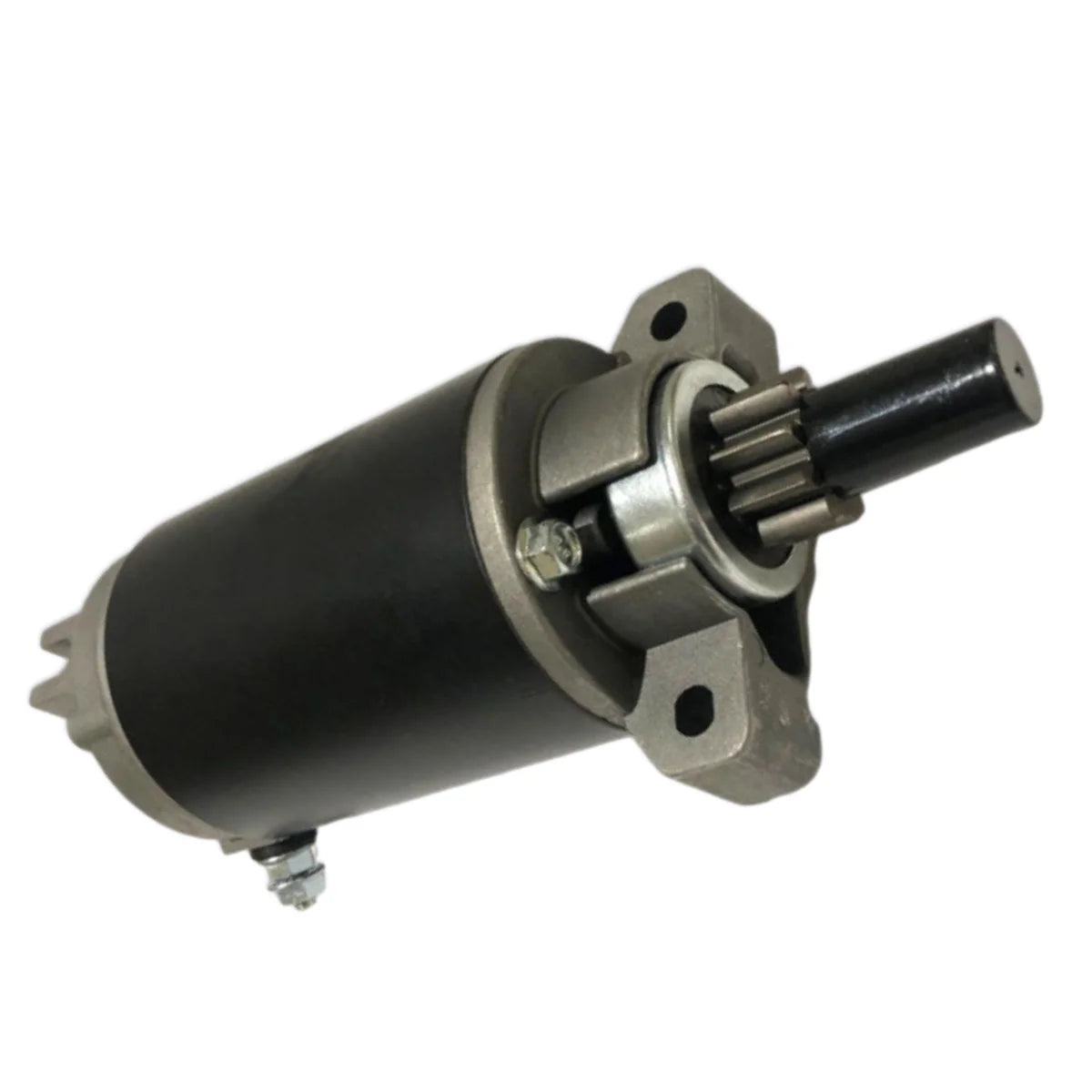 Image of a starter motor on a white background?