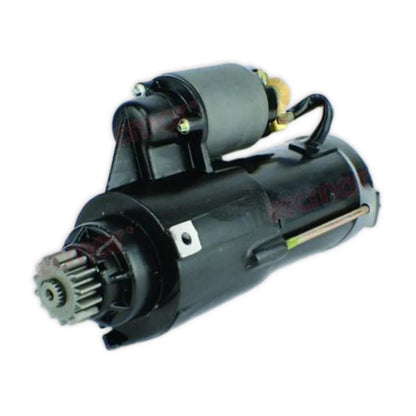 Image of a starter motor on a white background.