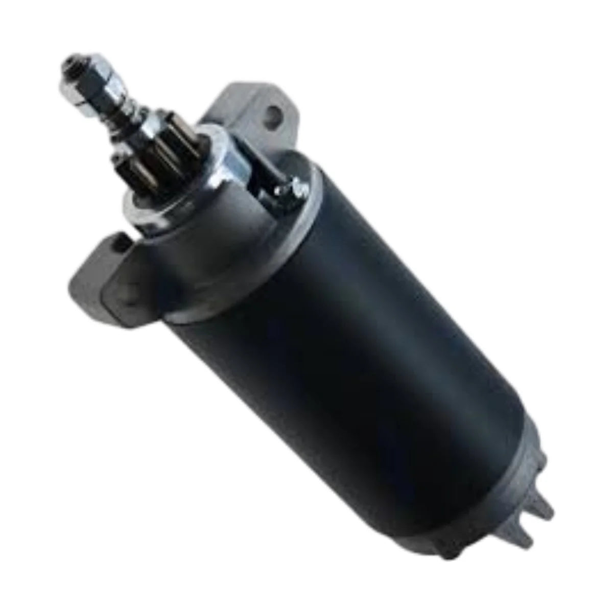 Image of a starter motor on a white background.