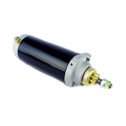Image of a starter motor on a white background.