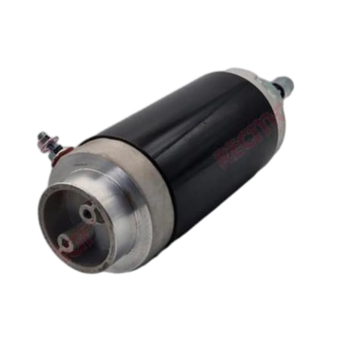 Image of a starter motor on a white background.