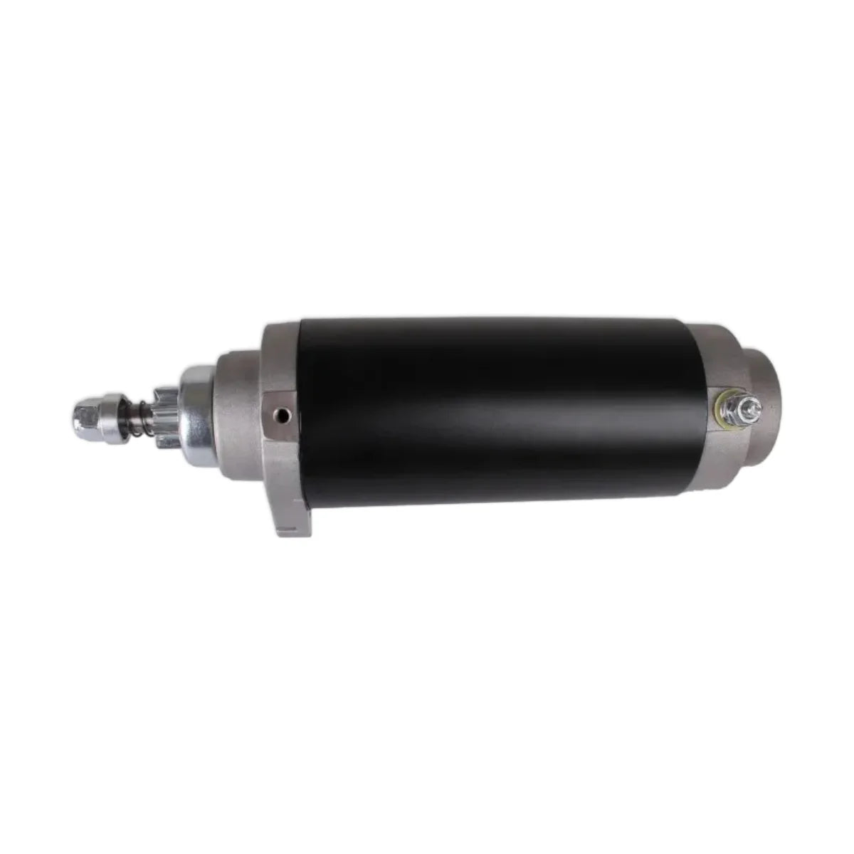 Image of a starter motor on a white background.