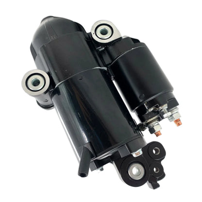 Image of a starter motor on a white background.