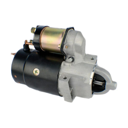 Image of a starter motor on a white background.