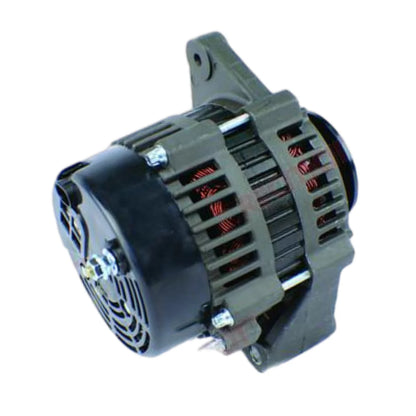 Image of an alternator on a white background.