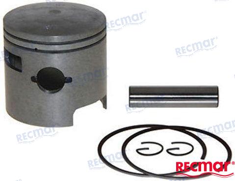 KIT DE PISTÓN YAMAHA | OEM 61N-11636-00K | 25VE/VM (1996-01) 25B/BMH (2001-10) 30G/GE (1996-00) E30HMH | RECMAR