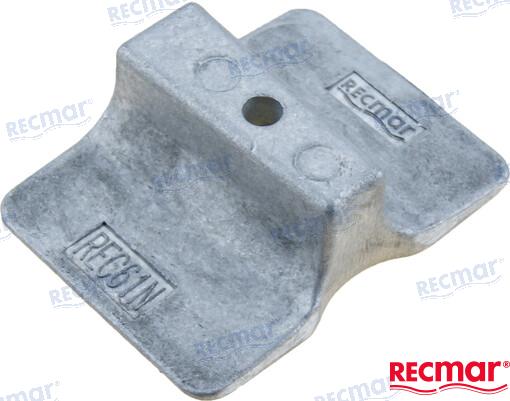 ANODO ALUMINIO | Dentrofuerabordas MerCruiser Alpha One GEN II y Bravo A | OEM 61N-45251-01AL | ANODOS | RECMAR