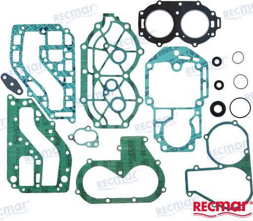 طقم حشوات ياماها | رقم القطعة الأصلية 61T-W0001-02 | E25A، 25VM، 30G/GE/A | RECMAR