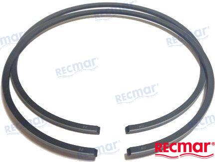 KIT DE AROS DE PISTÓN YAMAHA DE 0,25 MM | OEM 64D-11604-01 | 115BE/CEO (1992) E115AEL (2003) 130BETO (1992) 150CETO (1992) | RECMAR