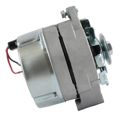 Image of an alternator on a white background.