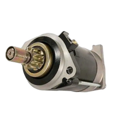 Image of a starter motor on a white background.