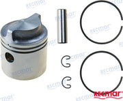 YAMAHA/MERCRUISER PISTON KIT | OEM  6E0-11631-00-98K | 4AC (1985-02) 4AS (1987-96) 5C (1994-98) 5CS (1994-96) | RECMAR