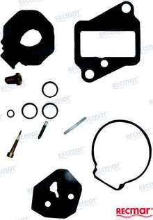 KIT DE REPARACIÓN DE CARBURADOR MERCURY/YAMAHA | OEM 6E7-W0093-01 | 9.9D (1990-93) 15D (1990-93) | RECMAR 