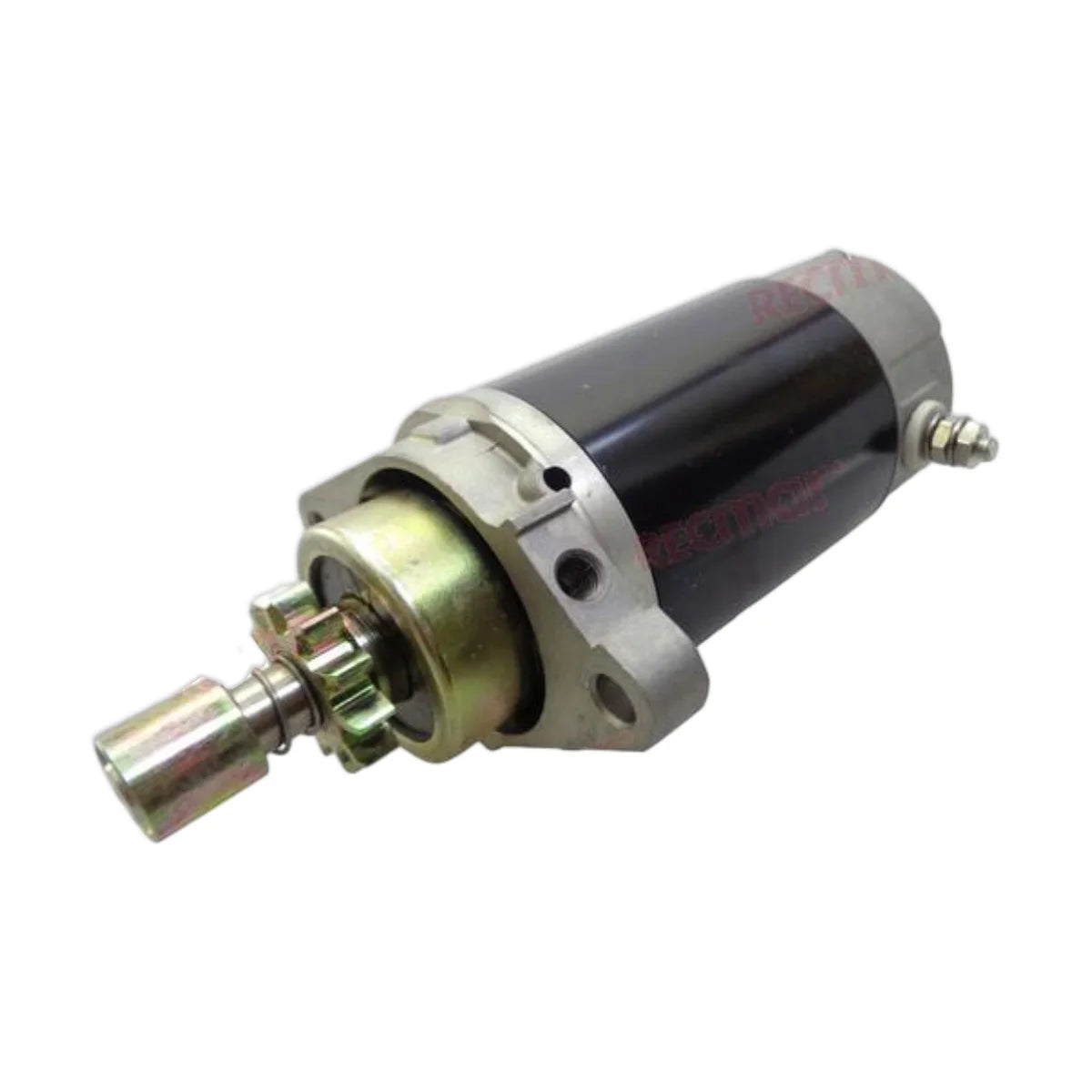 Image of a starter motor on a white background.