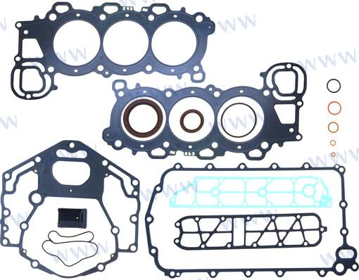 KIT DE JUNTAS DE MOTOR MERCRUISER | OEM 6P2-W0001-01 | JUNTA DEL MOTOR | RECMAR