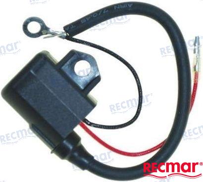 Bobine d'allumage Mercruiser | OEM 6R3-85570-01 | Bobine d'allumage | Recmar