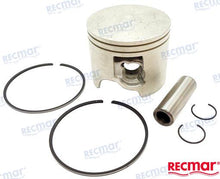 KIT PISTON YAMAHA | OEM 6R5-11642-01K | 115BE/CEO (1992) E115AEL (2003) 130BETO (1992) 150CETO (1992 | RECMAR