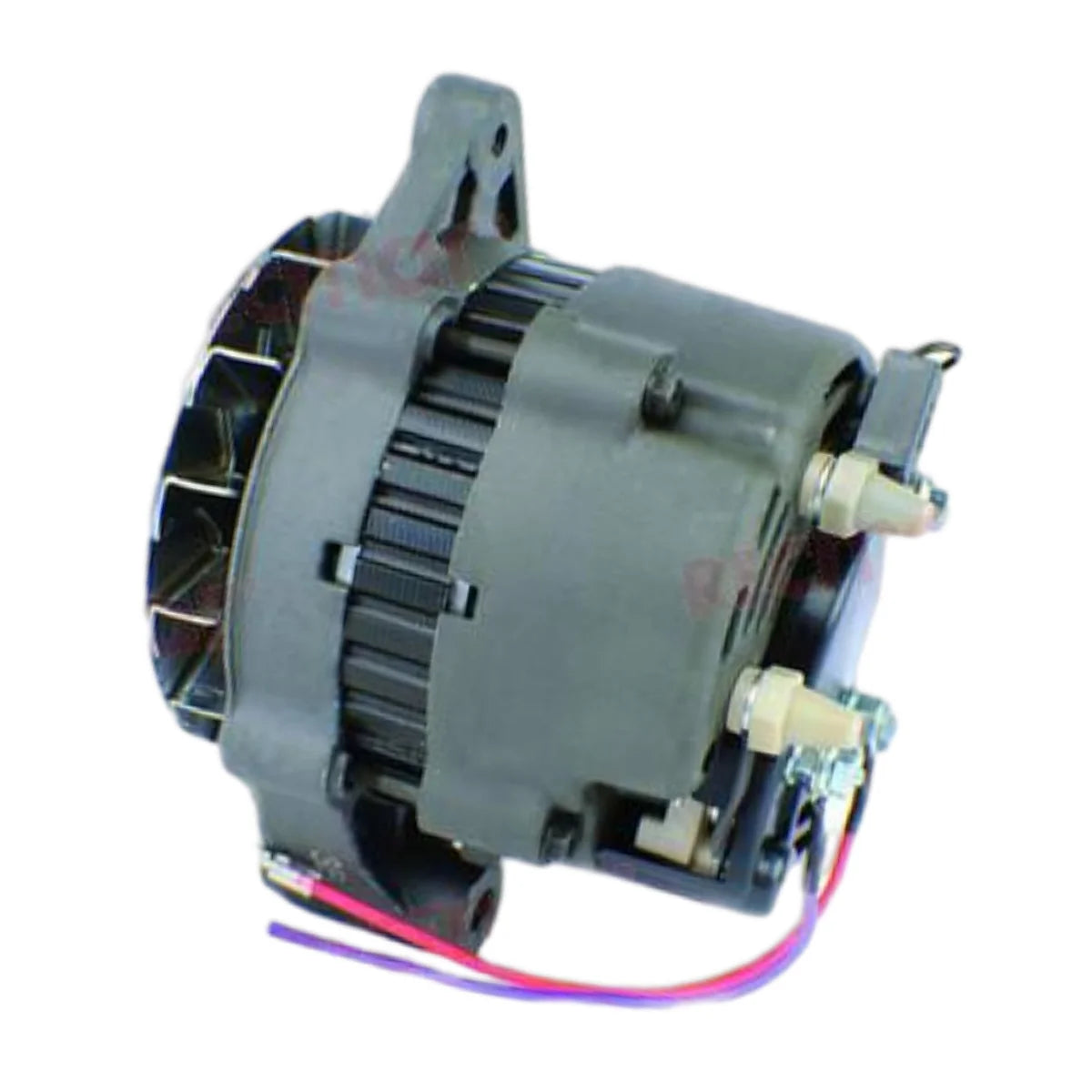 Image of an alternator on a white background.