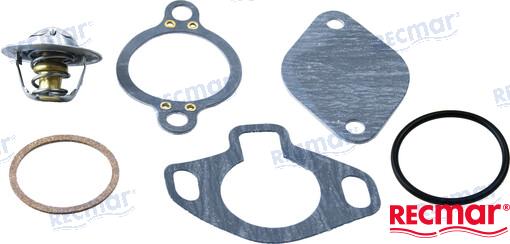 TERMOSTATO Y JUNTA PARA MERCRUISER 140 GM V6 y V8 4.5L MPI 6.2L MPI | OEM 807252Q4 | RECMAR