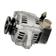 Image of an alternator on a white background.