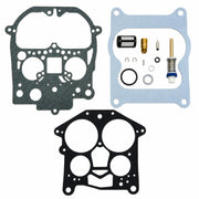 REC823426A1 Recmar Rochester Quadrajet 4-barrel marine carburetor repair kit with gaskets, jet parts, seals, clips and plunger