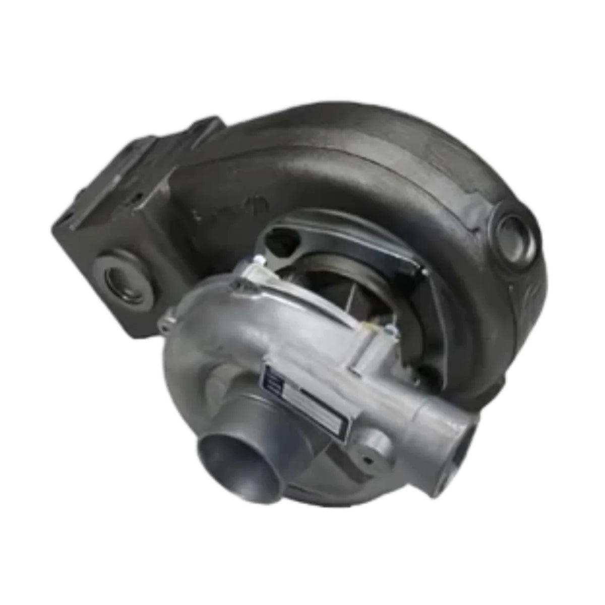 Image of a turbocharger on a white background