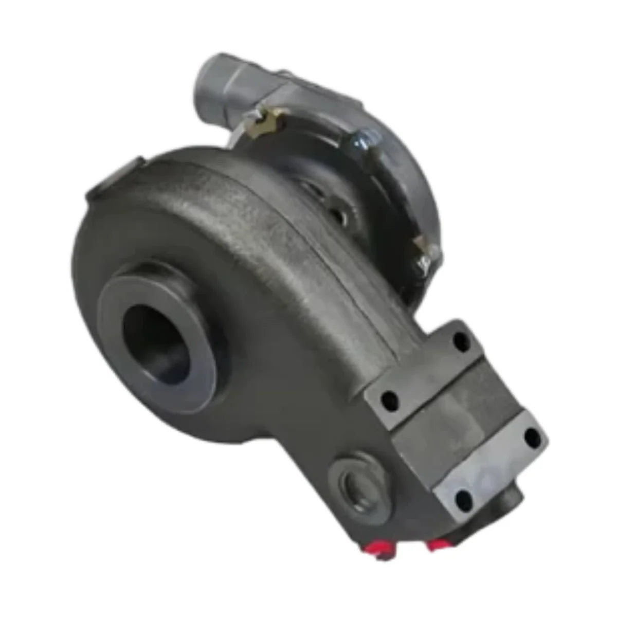 Image of a turbocharger on a white background
