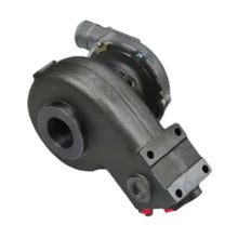 Image of a turbocharger on a white background